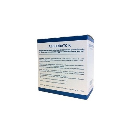 ASCORBATO K 30CPR ASCORBATO K 30CPR