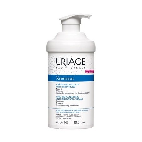 Uriage Xemose crema corpo nutriente e lenitiva per pelle secca 400 ml Uriage Xemose crema corpo nutriente e lenitiva per pelle secca 400 ml