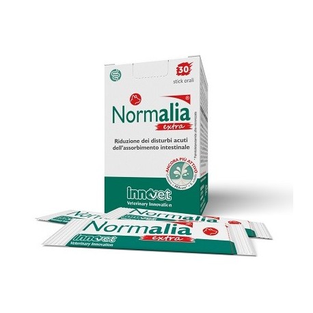 Normalia Extra Integratore per disturbi gastrointestinali  e diarrea del cane 30 stick orali