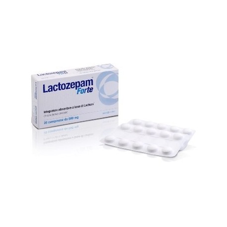 Lactozepam Forte integratore a base di proteine del latte 20 compresse