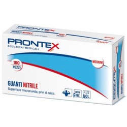 Prontex Guanti in nitrile senza polvere taglia grande 8/9 100 pezzi