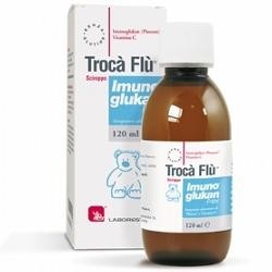 Trocà Flù Imunoglukan integratore per il sistema immunitario dei bambini 120 ml