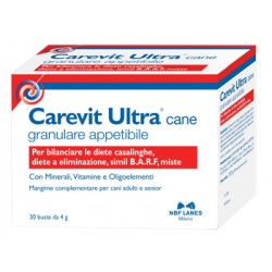 Carevit Ultra integratore granulare appetibile per cani adulti 30buste