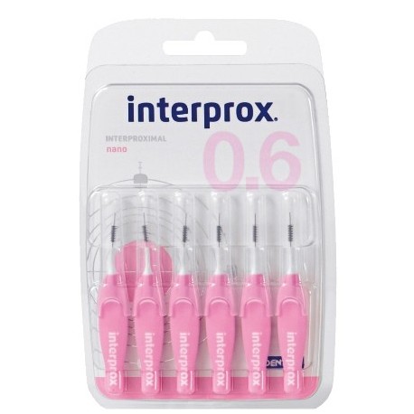 Interprox Nano Scovolino per igiene orale 0.6 mm 6 pezzi