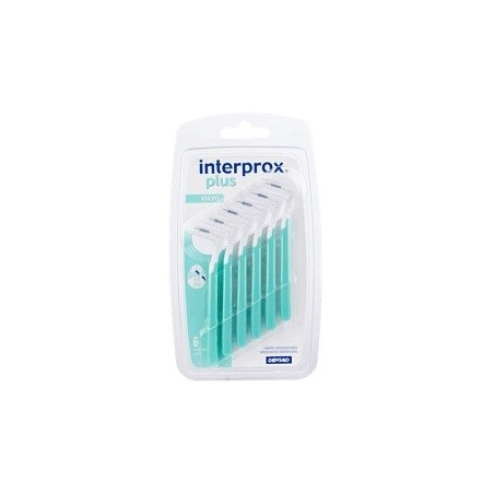 Interprox Plus Micro Verde scovolino per igiene orale 0.9 mm 6 pezzi Interprox Plus Micro Verde scovolino per igiene orale 0.9 mm 6 pezzi