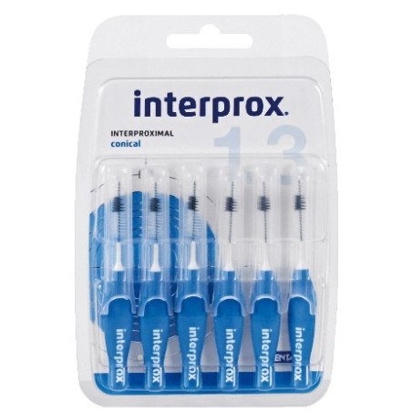 Inteprox Conical scovolini per igiene orale 1,3 mm conici 6 pezzi Inteprox Conical scovolini per igiene orale 1,3 mm conici 6 pezzi
