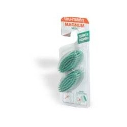 Tau-Marin Magnum 2 testine di ricambio per spazzolino setole medie