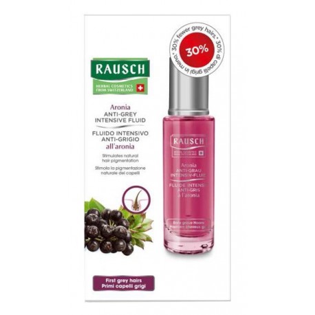 Rausch Fluido Intensivo Antigrigio all'Aronia - Primi Capelli Grigi