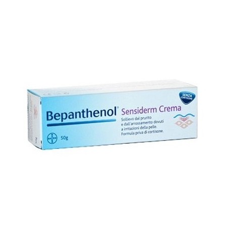Bepanthenol Sensiderm Crema per sollievo da prurito e rossore 50 g Bepanthenol Sensiderm Crema per sollievo da prurito e rossore 50 g