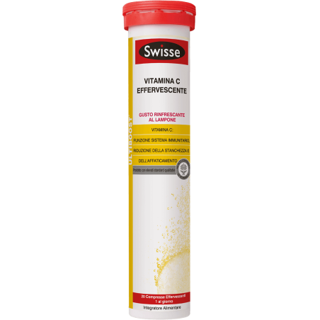 Swisse Vitamina C Effervescente 20 Compresse - Integratore per il Sistema Immunitario Swisse Vitamina C Effervescente 20 Compresse - Integratore per il Sistema Immunitario