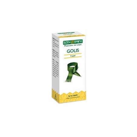 Body Spring Golis Spray propoli per gola irritata 25 ml Body Spring Golis Spray propoli per gola irritata 25 ml