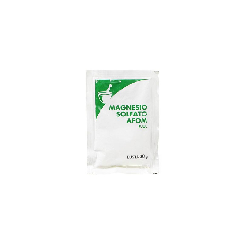 Magnesio Solfato Afom 1 Bustina 30 G Integratore Contro La Stitichezza