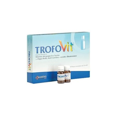 Trofovit 14 Flaconcini - Integratore Ricostituente Contro la Stanchezza Trofovit 14 Flaconcini - Integratore Ricostituente Contro la Stanchezza