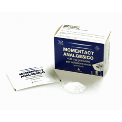 MomentAct Analgesico 400 mg granulato per soluzione orale 12 bustine
