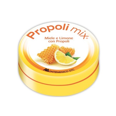 Propolimix caramelle gusto miele e limone con propoli 30 caramelle Propolimix caramelle gusto miele e limone con propoli 30 caramelle