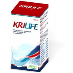 Krilife integratore di EPA e DHA per benessere cardiocircolatorio 30 perle