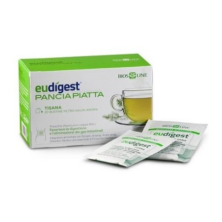 Bios Line Eudigest Pancia Piatta tisana digestiva per gonfiori addominali 20 bustine Bios Line Eudigest Pancia Piatta tisana digestiva per gonfiori addominali 20 bustine