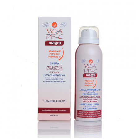 Vea Pf-C Magra - Crema Viso Spray Antiossidante e Antirughe per Pelli Grasse e Miste 50ml Vea Pf-C Magra - Crema Viso Spray Antiossidante e Antirughe per Pelli Grasse e Miste 50ml