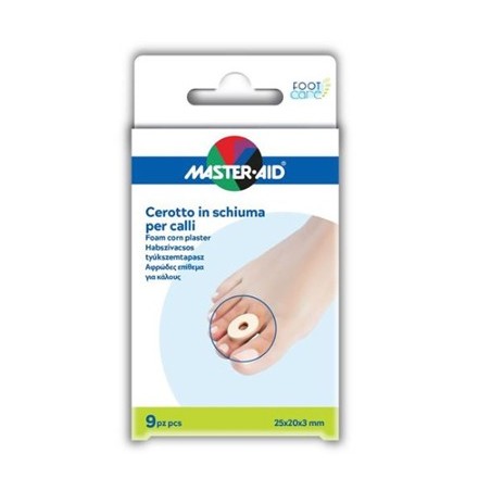 Master Aid Cerotto in schiuma protettivo per calli 25 x 20 x 3 mm 1 pezzo Master Aid Cerotto in schiuma protettivo per calli 25 x 20 x 3 mm 1 pezzo