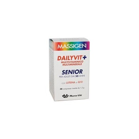 Dailyvit+ Senior integratore multivitaminico per adulti dai 50 anni 30 compresse Dailyvit+ Senior integratore multivitaminico per adulti dai 50 anni 30 compresse