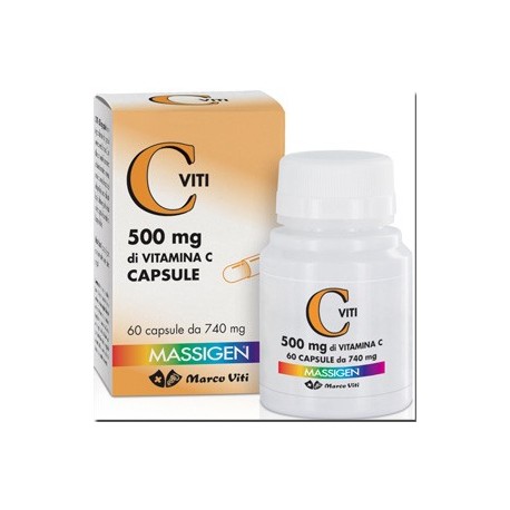 Dailyvit+ C-Viti integratore 500 mg di vitamina C antiossidante 60 capsule