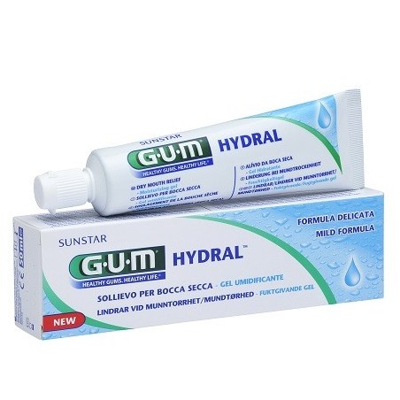 Gum Hydral Gel umidificante dona sollievo alla bocca secca 50 ml Gum Hydral Gel umidificante dona sollievo alla bocca secca 50 ml