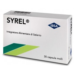 Syrel 30 Capsule Molli Integratore di Selenio per il Benessere della Tiroide