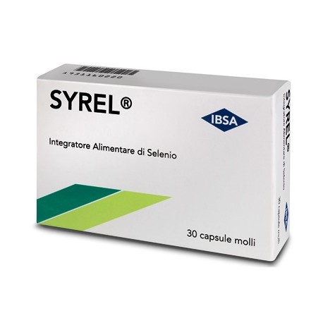 Syrel 30 Capsule Molli Integratore di Selenio per il Benessere della Tiroide