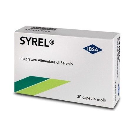 Syrel 30 Capsule Molli Integratore di Selenio per il Benessere della Tiroide Syrel 30 Capsule Molli Integratore di Selenio per il Benessere della Tiroide