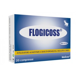 Flogicoss 20 Compresse - Integratore Antinfiammatorio con Bromelina