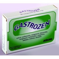 Gastrozen integratore per dispepsia e iperaciditá gastrica 30 compresse