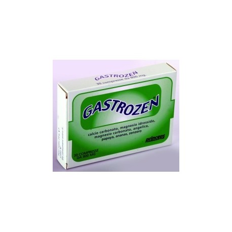 Gastrozen integratore per dispepsia e iperaciditá gastrica 30 compresse