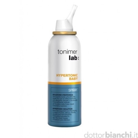 Tonimer Lab Hypertonic Baby Spray Nasale Ipertonico per Bambini 100 ml Tonimer Lab Hypertonic Baby Spray Nasale Ipertonico per Bambini 100 ml