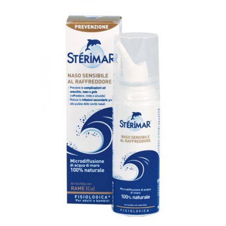 Sterimar Naso Sensibile al Raffreddore Spray all'Acqua di Mare 100 ml