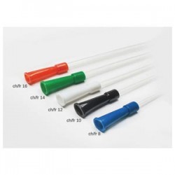 Catetere Nelaton Femminile in PVC Punta Dritta CH 10 18 cm 30 Pezzi