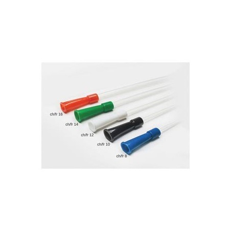 Catetere Nelaton Femminile in PVC Punta Dritta CH 10 18 cm 30 Pezzi Catetere Nelaton Femminile in PVC Punta Dritta CH 10 18 cm 30 Pezzi