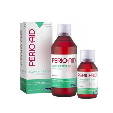 Perio Aid Active Control Collutorio senza alcol anti-placca 500 ml Perio Aid Active Control Collutorio senza alcol anti-placca 500 ml