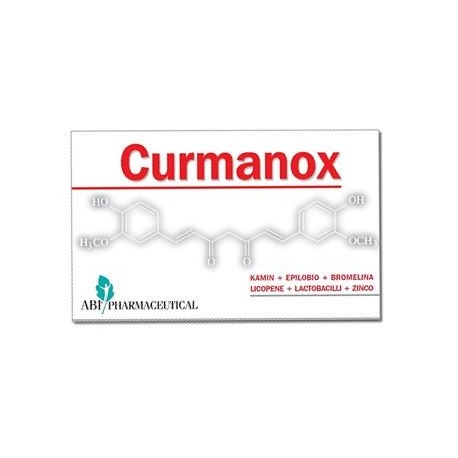 Curmanox 800 mg integratore antiossidante per la prostata 15 compresse