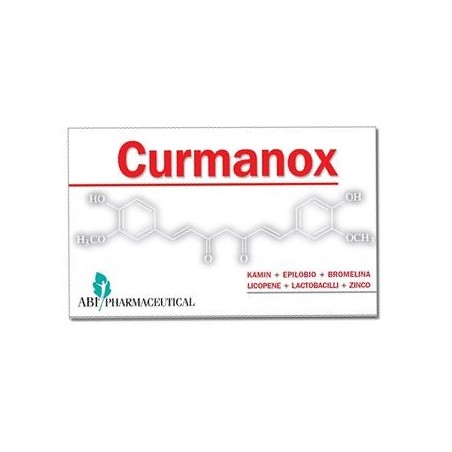 Curmanox 800 mg integratore antiossidante per la prostata 15 compresse Curmanox 800 mg integratore antiossidante per la prostata 15 compresse