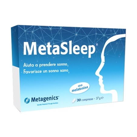 MetaSleep integratore per sonno, umore e benessere mentale 30 capsule MetaSleep integratore per sonno, umore e benessere mentale 30 capsule
