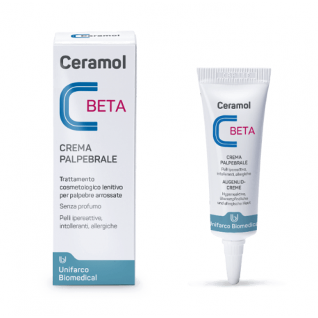 Ceramol Beta Crema Palpebrale 10ml - Lenitiva per palpebre arrossate