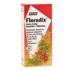 Floradix integratore di ferro e vitamine per stanchezza 84 tavolette