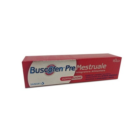 Buscofen PreMestruale integratore per disturbi mestruali 15 compresse effervescenti Buscofen PreMestruale integratore per disturbi mestruali 15 compresse effervescenti