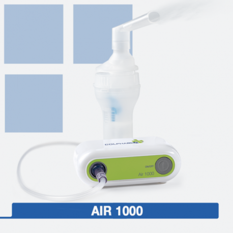 Colpharma Air 1000 - Aerosol Compatto ad Aria Compressa con Presa USB