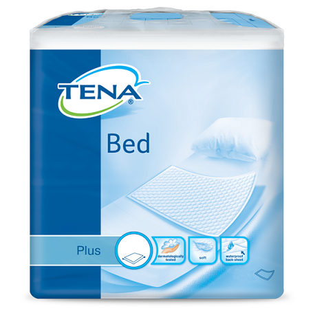 Tena Bed Plus 60x60 cm 40 Pezzi - Traverse per Incontinenza