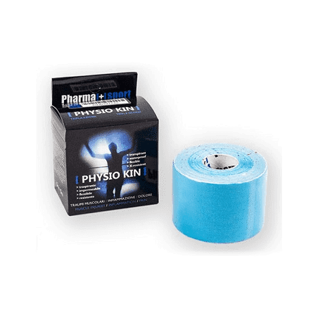 Physio Kin 151 Cerotto Taping Neuromuscolare Blu per Sport e Traumi Physio Kin 151 Cerotto Taping Neuromuscolare Blu per Sport e Traumi