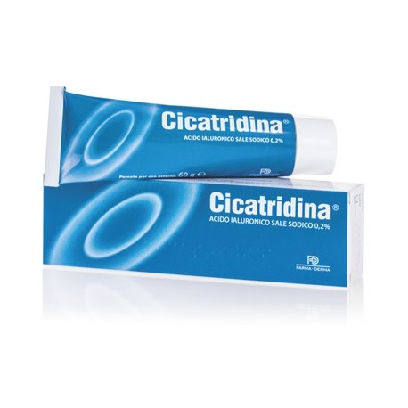 Cicatridina Pomata Lenitiva e Cicatrizzante per Lesioni Cutanee 60 g