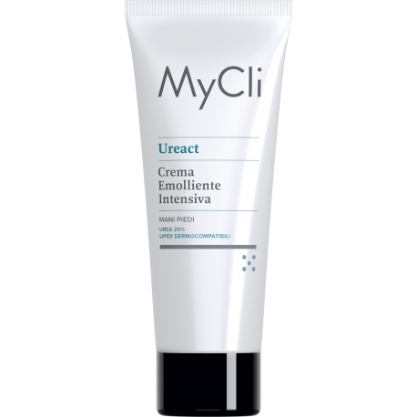 MyCli Ureact Crema Emolliente Intensiva ad Azione Cheratolitica per Mani e Piedi 75ml