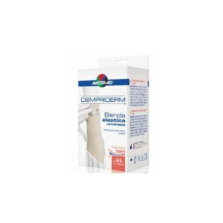 M-AID Compriderm Benda Elastica per Contusioni e Traumi 10 cm x 5 m M-AID Compriderm Benda Elastica per Contusioni e Traumi 10 cm x 5 m