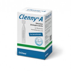 Clenny A 25 Flaconcini - Soluzione Fisiologica Sterile per Aerosolterapia